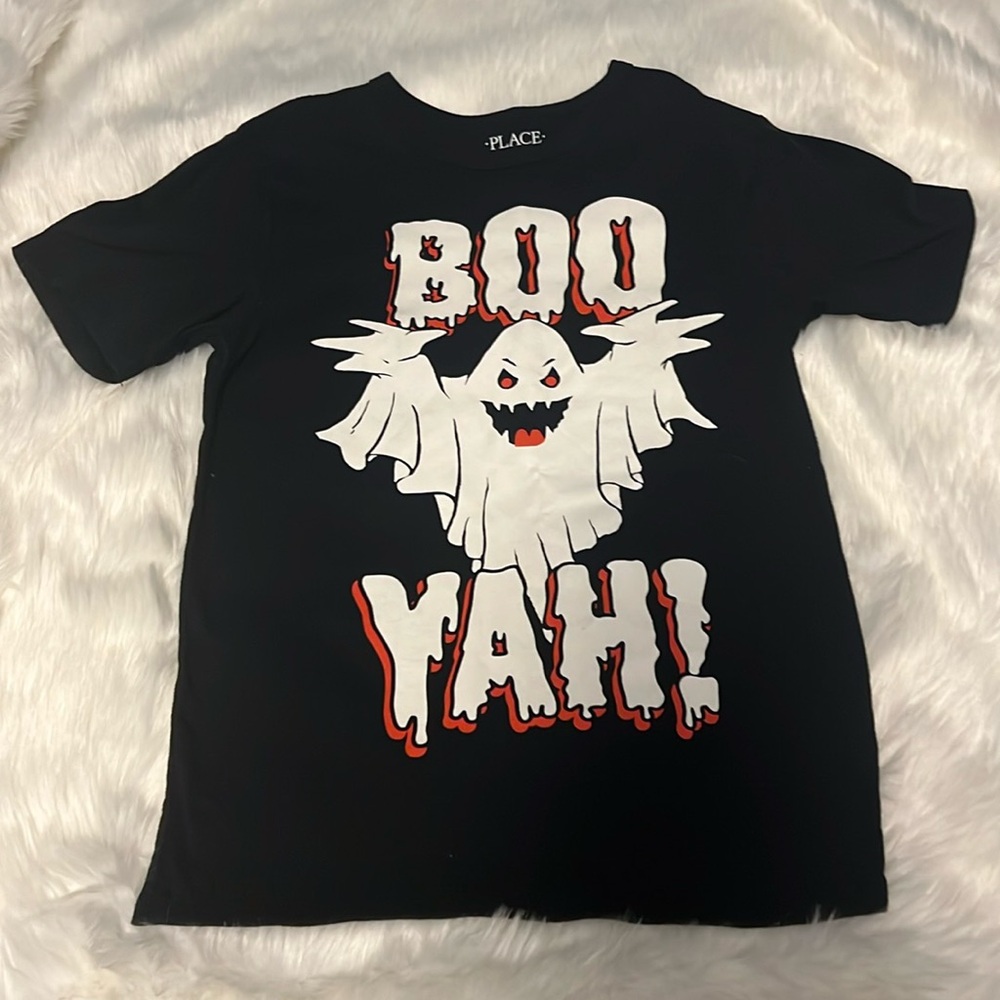 The Children’s Place Boys Glow In The Dark Halloween Shirt
